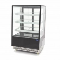CAKE / PASTRY REFRIGERATED DISPLAY 400L BLACK 
